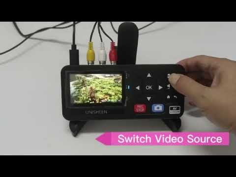 UNISHEEN UR230A TF Analog CVBS RCA SVideo Camera USB Tape VCR