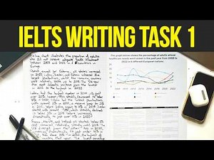 IELTS Writing Task 1- Convert Band 6 to Band 8 [+ Free Task 1 PDF]