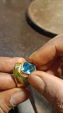 Making a Stunning Men’s Ring at Home | DIY Gold Ring