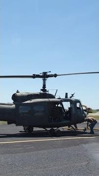 Huey UH-1H Flight with Celebrate Freedom