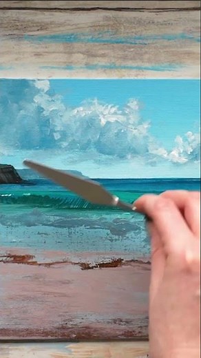 Let’s paint the ocean together! 🌊✨