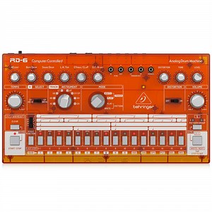 Behringer RD6 Classic 606 Analog Drum Machine (Tangerine)
