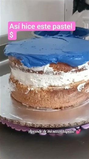 This is how I make cake decorations, edible fondant figures ❗ #cakes #shorts #pastel