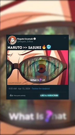 Monster 😈🔥 | Who is your Favourite Naruto or Sasuke...?🤔 | #shorts #short