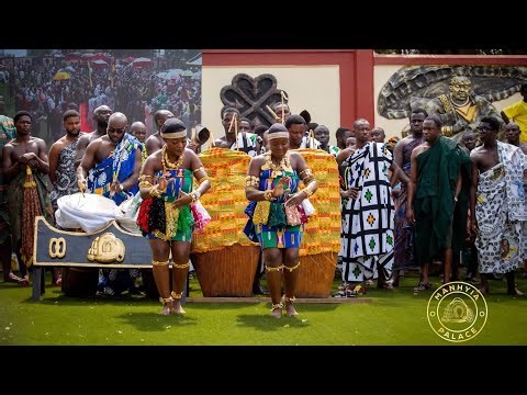 Beautiful Ashanti traditional dance @ the 1st Akwasidae of the year 2026💛🖤💚