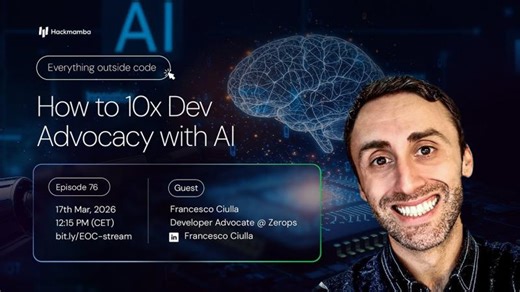 How to 10x Dev Advocacy with AI w/ Francesco Cuilla | Francesco Ciulla