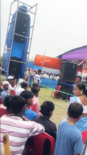 3pair low & 3 pair top and 4 pair linear array full sound test 🔇📢. #activespeaker #dj #dance