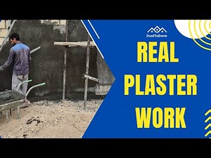 Skilled Wall Plastering on Brick – Step by Step Process