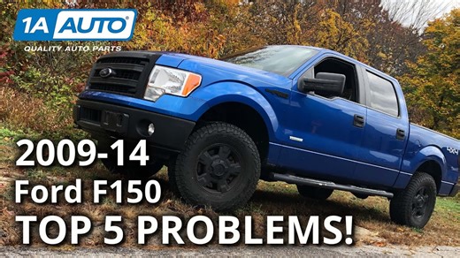 Top 5 Problems Ford F-150 Truck 12th Generation 2009-14