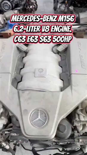 IronClad Auto Parts on Instagram: "Mercedes-Benz M156 6.2-liter V8 fully complete engine including Gearbox Ecy Wires Harnes E63 S63 C63"