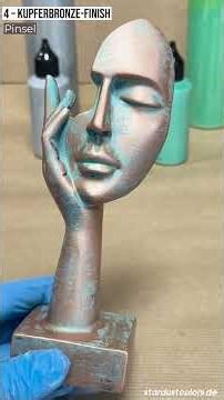 Bronze-Patina-Farbe für metallische Effekte