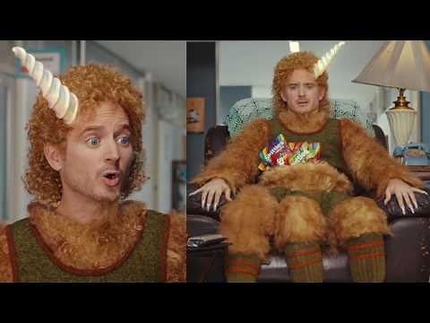 Skittles Super Bowl Commercial 2026 Elijah Wood Pre Release Deliver The Rainbow Ad Review