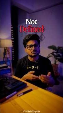 Why Division of Zero is NOT DEFINED? #mathshorts #matheducation #divisionofzero #ytshorts #viral
