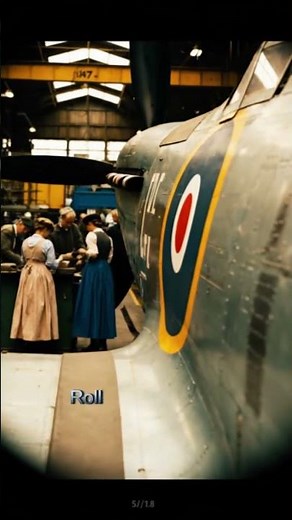Spitfire Factory in 1943 – One Plane Every 80 Minutes 🇬🇧✈️ #aviation #facts #history #airforce