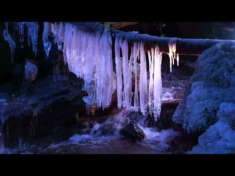 Icicle, frost, winter free stock video Free for use & download