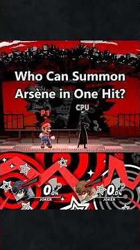 Who Can Summon Joker's Persona in One Hit in Super Smash Bros. Ultimate?