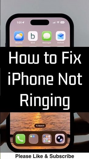 How to Fix Ringtone Silent on iPhone - Not Ringing