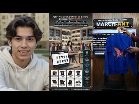 Print On Demand Business Model India Online Custom T Shirt Hoodie Printing Franchise