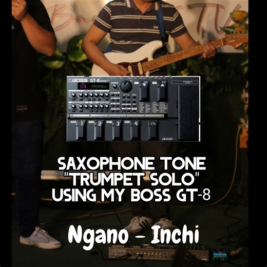 Saxophone tone "Trumpet Solo" Using my Stratocaster Guitar & Boss GT-8 (Ngano - Enchi) DISCLAIMER: I hereby declare that i do not own the rights to this song. All rights belong to the owner. No Copyright Infringement Intended. This is for Entertainment purpose only. | Guitar Chords Tutorial