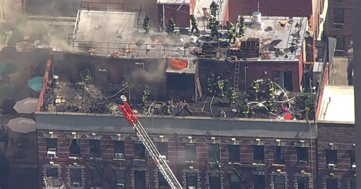 Upper East Side apartment building residents say they felt explosion before fire