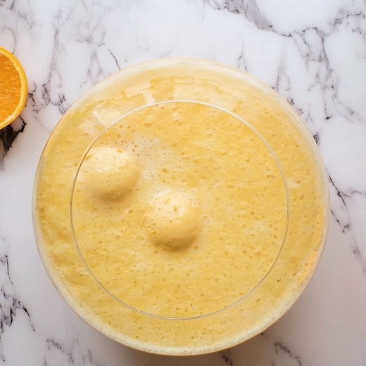 CLASSIC SHERBET PUNCH RECIPE! Perfect for your HALLOWEEN PARTY! (Put some gummy worms in there and the kids will go crazy for it!) https://princesspinkygirl.com/sherbet-punch-recipe/ | Princess Pinky Girl