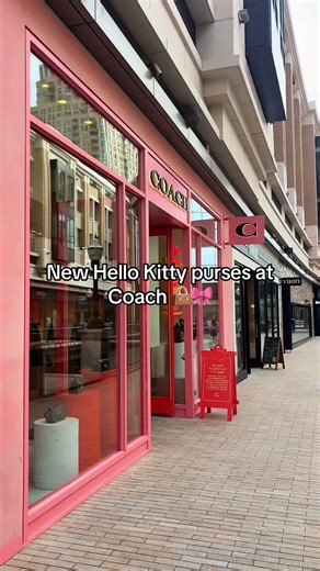 New hello kitty coach purses 🤭👜 #hellokitty #coach #coachpurse #coachbag