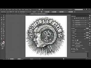 How to turn a Raw Scan into a Vector using Adobe Illustrator