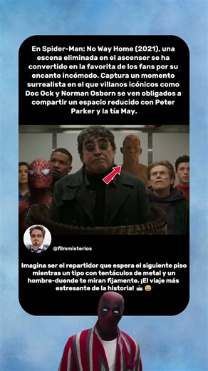 Esta Escena Eliminada del Ascensor Es Caos Incómodo Total 🤣 | Spider-Man: No Way Home (2021)