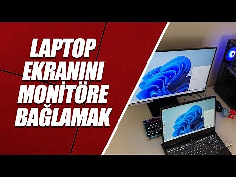 LAPTOP EKRANINI MONİTÖRE BAĞLAMAK (ÇİFT EKRAN)