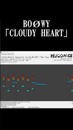 ビバルディ「四季」より「冬」＋Cloudy Heart＋サラバ、愛しき悲しみたちよ #shorts