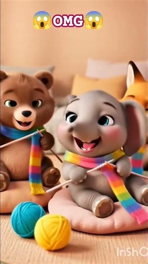 😱 OMG best ever scarf knitting pattern #shorts #shortvideo #crochet #knitting #animation #cute #new