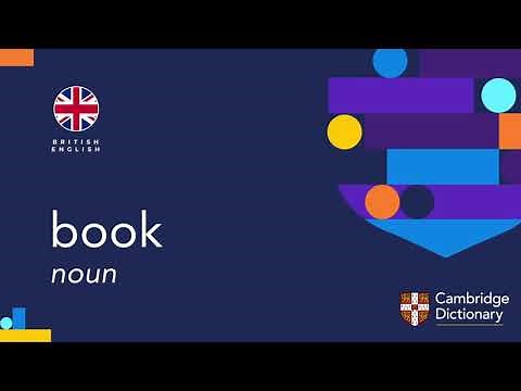 How to pronounce book (noun) | British English and American English pronunciation