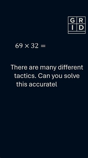 What are your multiplication tactics? #math #multiply #mathshack