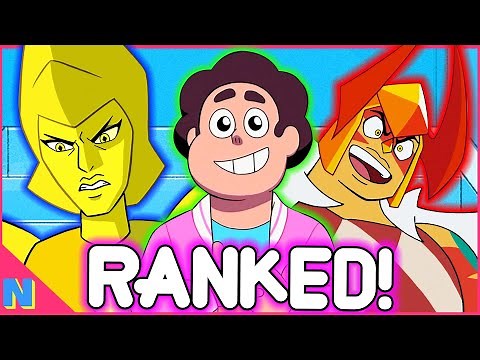 Steven Universe: EVERY Gem Ranked! | Gems, Fusions, & Diamonds Powers Rank!