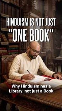 Hinduism is NOT "One Book" Religion | Is the Bhagavad Gita the "Hindu Bible"?