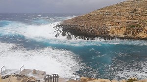 The current weather in Wied iz-Zurrieq. Boat trips to Blue Grotto are probably not operating today😟 Thank instagram.com/the_lifestyle_challenge for her video. | LoveMalta