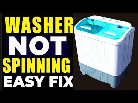 DIY HOW to Fix Twin Tub, Top Loader WASHING MACHINE Not WASHING | WASHING HEAD REPAIR