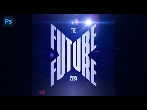 The Future Typography Poster - Photoshop Tutorial
