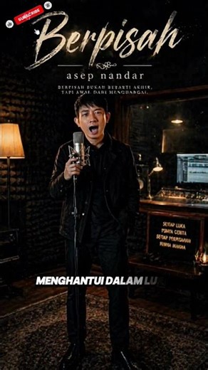 BERPISAH - Asep Nandar | Lagu Slow Rock Melayu Terbaru 2026 | Top Hits Spotify 2026 #shorts