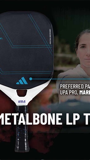 The Adidas Metalbone is back!! Designed for power, this low-density Polypropylene Honeycomb core offers impressive rebound and pop for powerful slams. Shop the latest at Pickleball Central now! | Pickleball Central