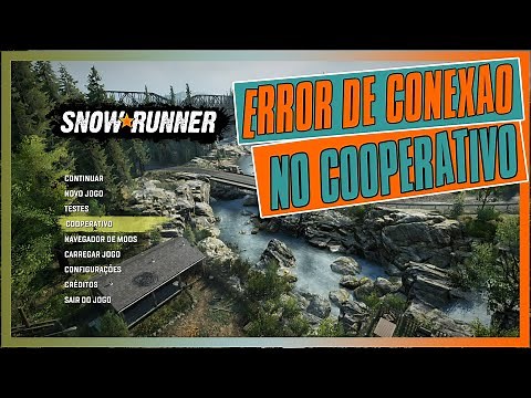 Erro de conexão no cooperativo do SnowRunner, como resolver?