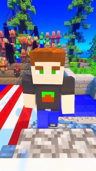 Herobrine Tarık VS Warden #shorts