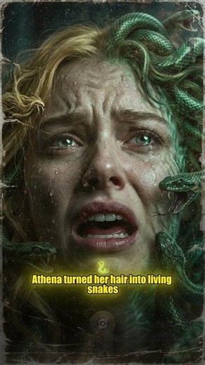 The Dark Truth of Medusa 🐍 #shorts #mythology