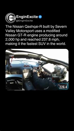 World’s Fastest SUV Hits 237 MPH