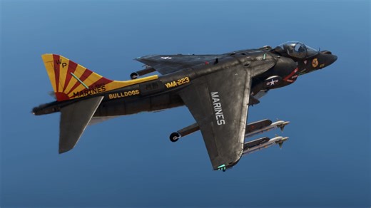 【电子榨菜】AV8B(NA)夜鹞：阴暗风筝