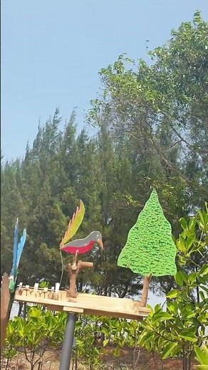 bird whirligig #diycrafts #whirligig #windmillcraft #simplecrafts