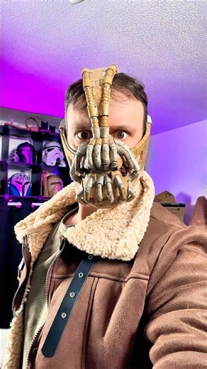 I Made Bane Mask With Cardboard! #bane #epiccardboardprops