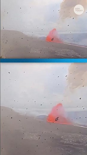 Kilauea eruption creates whirlwind, debris. See the live cam video.