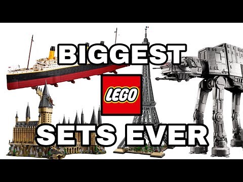 Top 10 BIGGEST Lego Sets Ever Made
