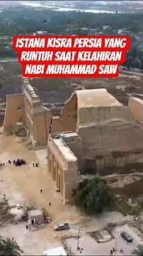 Shocking the World, This is the Palace of Chosroes of Persia That Collapsed When Prophet Muhammad...